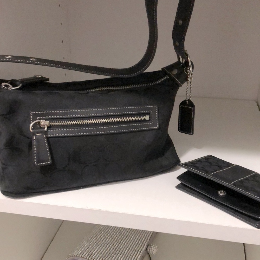 Coach bag and wallet